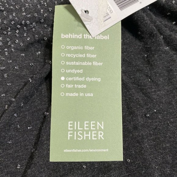 NWT - Eileen Fisher Cozy Viscose Stretch with Beads - Medium ($238) - Picture 5 of 12